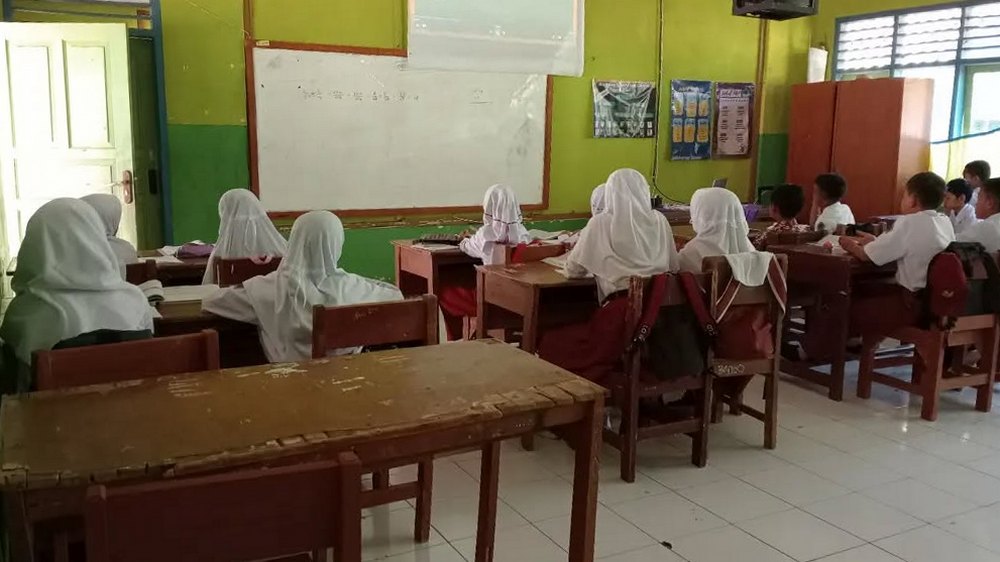 Kegiatan kelas SD Negeri Mekarsari Kecamatan Rancakalong