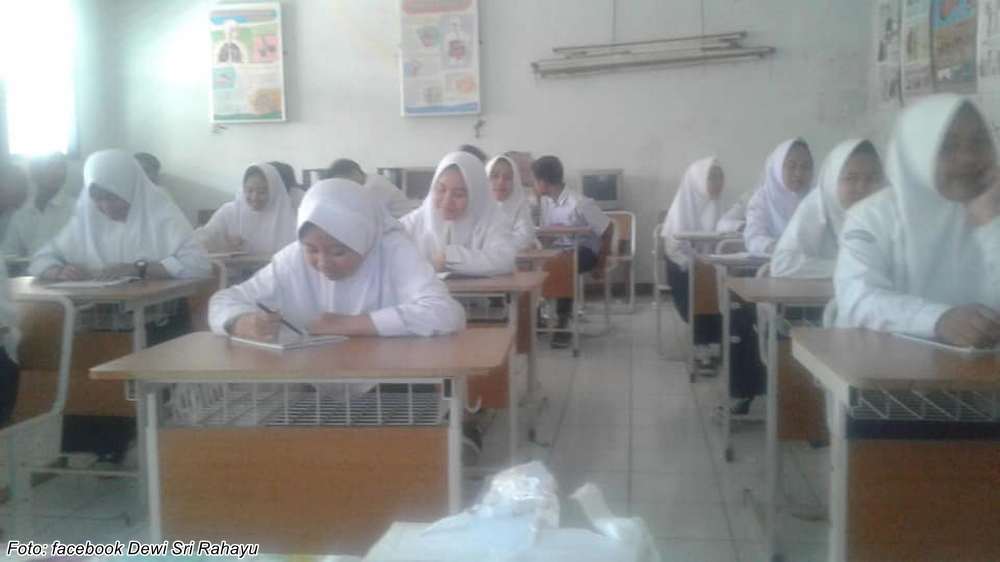 Kegiatan kelas SMP Pasundan Tanjungsari