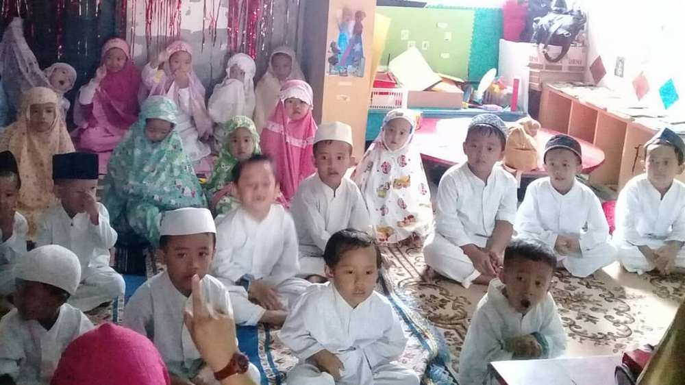 Kegiatan kelas RA Al-Falaahiyyah Cikoneng