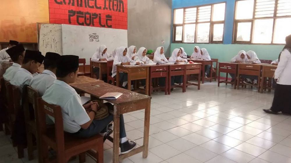 Kegiatan kelas MA Asyrofuddin Cipicung Conggeang