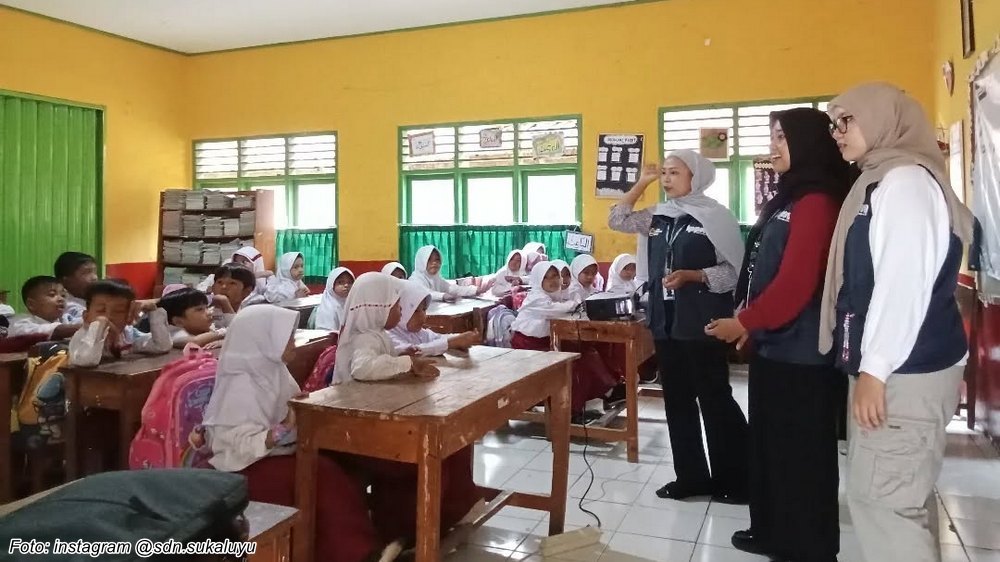 Kegiatan kelas SD Negeri Sukaluyu Sumedang Utara
