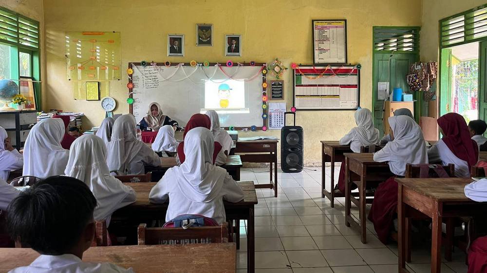 Kegiatan kelas SD Negeri Panorama Kecamatan Cimalaka