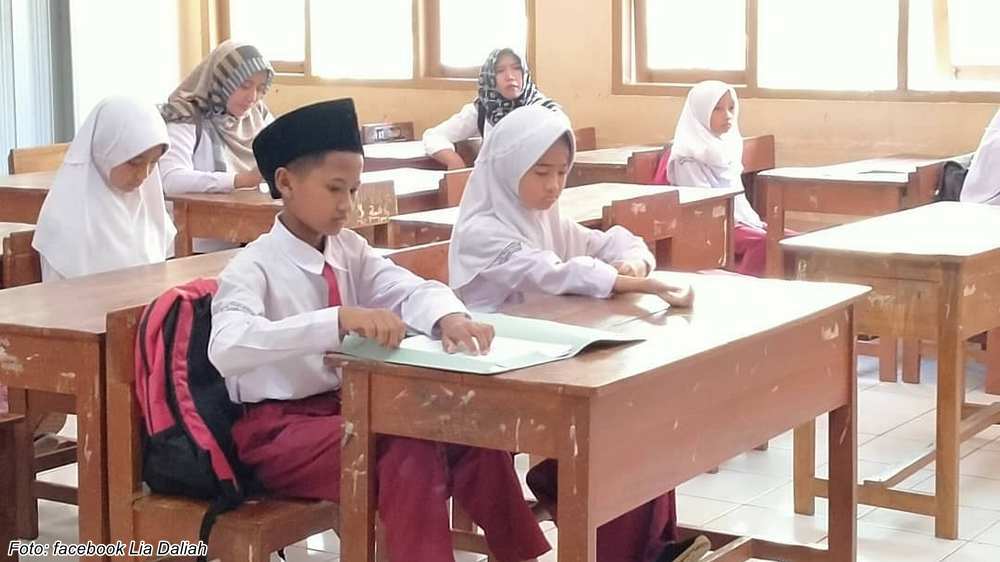 Kegiatan kelas SD Negeri Pamarisen Sumedang Utara