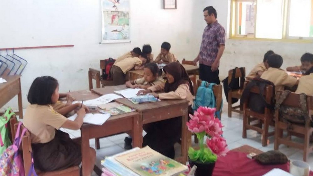 Kegiatan kelas SD Negeri Awilega Tanjungkerta