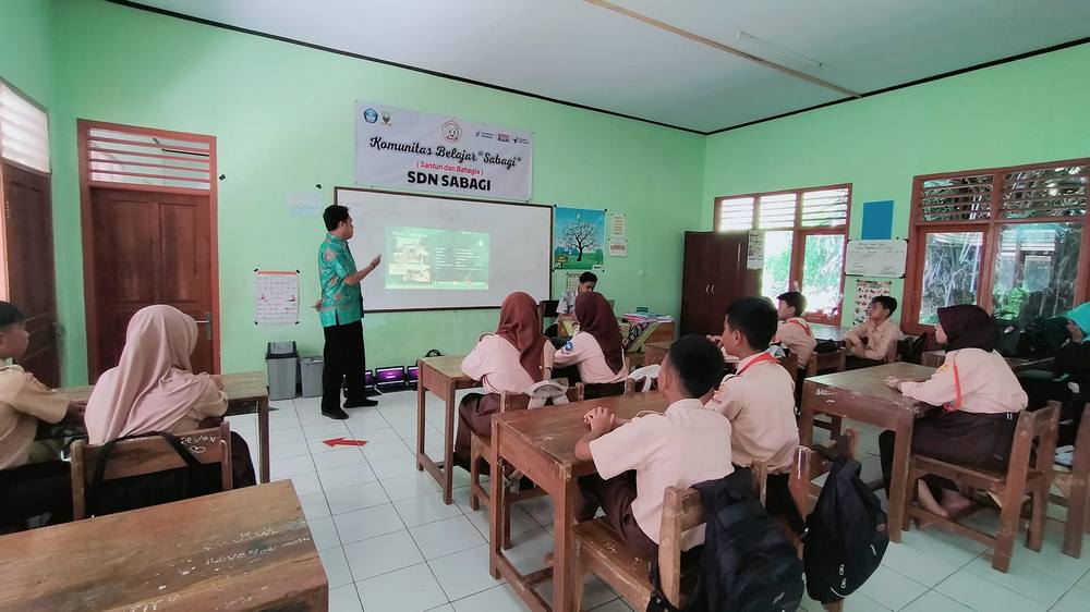 Kegiatan kelas SD Negeri Sabagi Sumedang Selatan