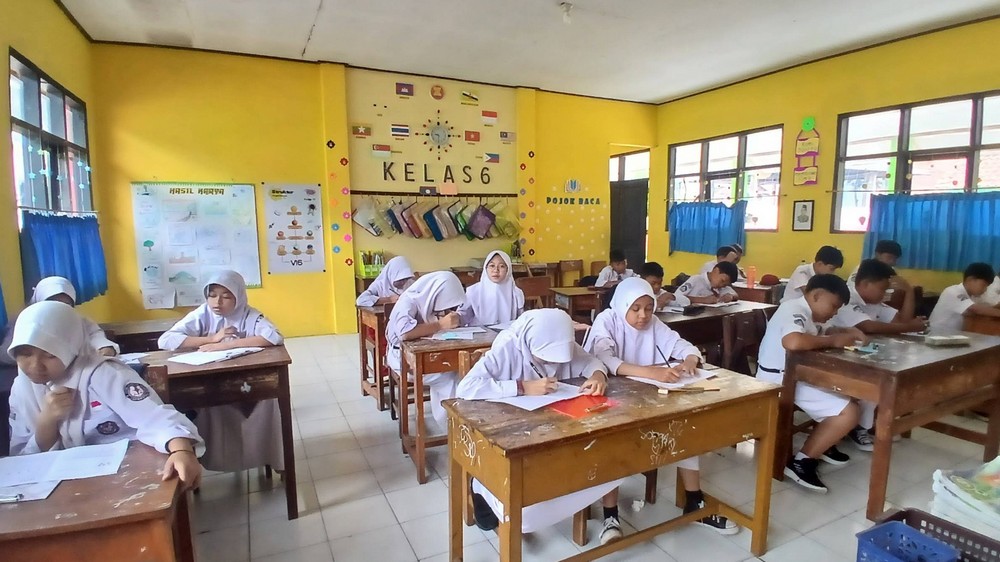 Kegiatan kelas SD Negeri Darangdan Sumedang Selatan