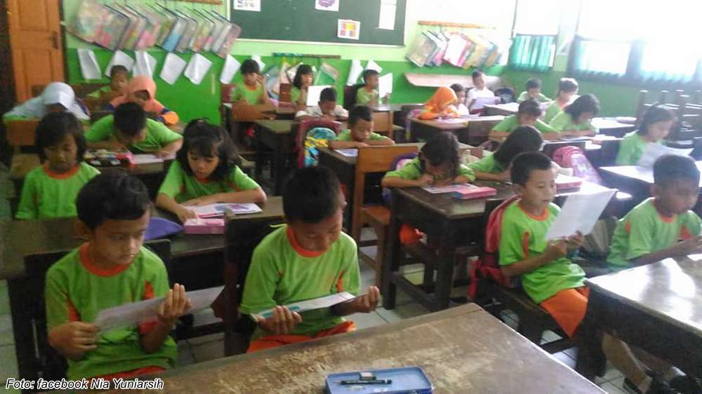 Kegiatan kelas SD Negeri Pasanggrahan II Sumedang Selatan