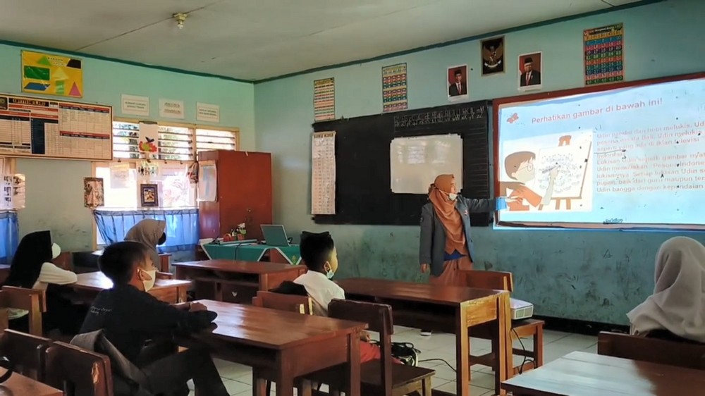 Kegiatan kelas di SD Negeri Pasanggrahan III Sumedang Selatan