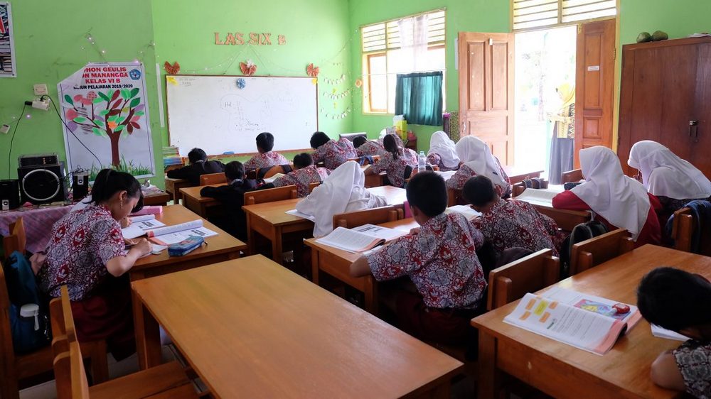 Kegiatan kelas SD Negeri Manangga Sumedang Selatan