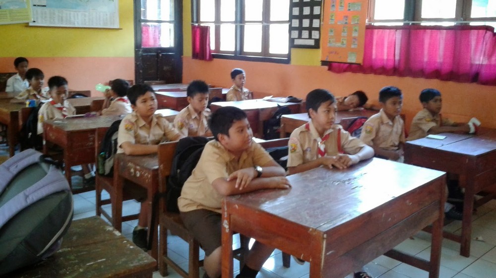Kegiatan kelas di SD Negeri Sukasirna I Sumedang Selatan