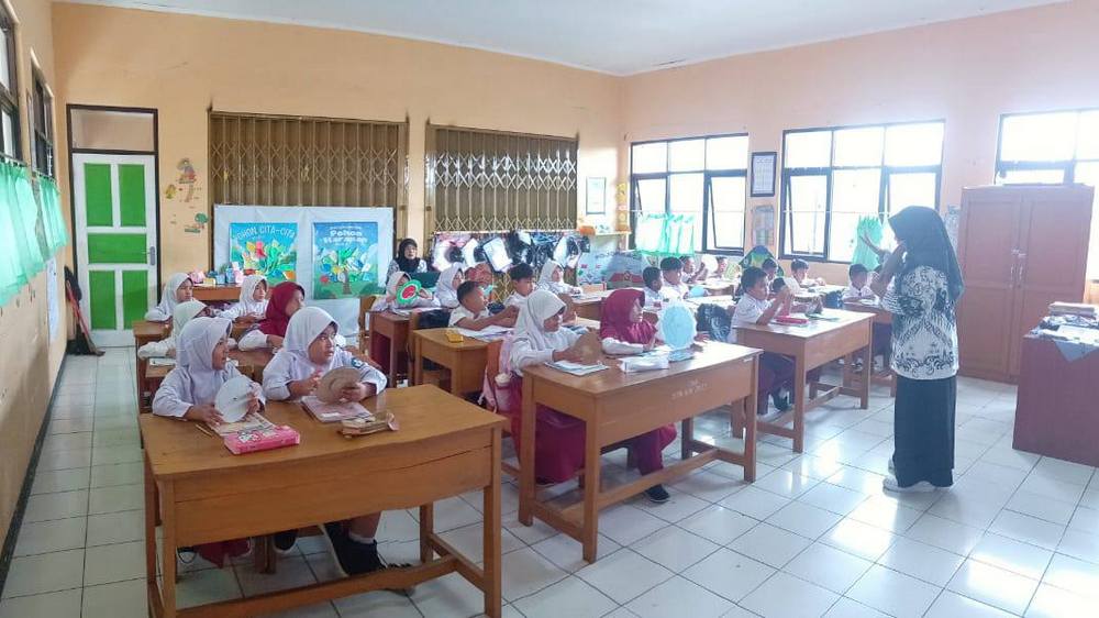 Kegiatan kelas SD Negeri Bojongkoneng Kecamatan Ganeas