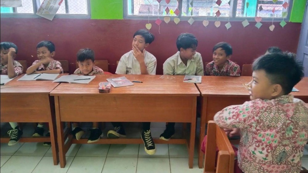 Kegiatan kelas SD Negeri Cikondang II Kecamatan Ganeas