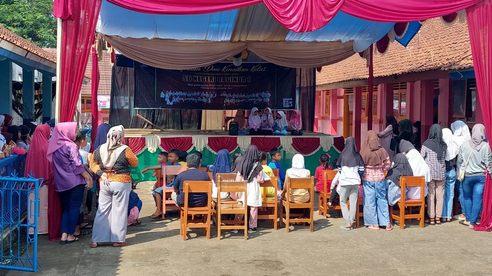Kenaikan kelas SD Negeri Baginda I Kecamatan Sumedang Selatan