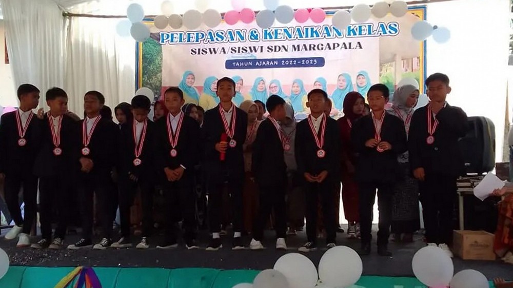 Kenaikan kelas SD Negeri Margapala Sumedang Selatan