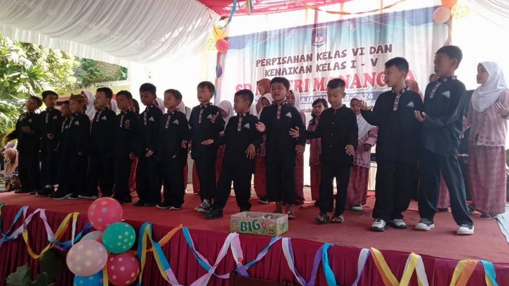 Kenaikan kelas SD Negeri Manangga Sumedang Selatan