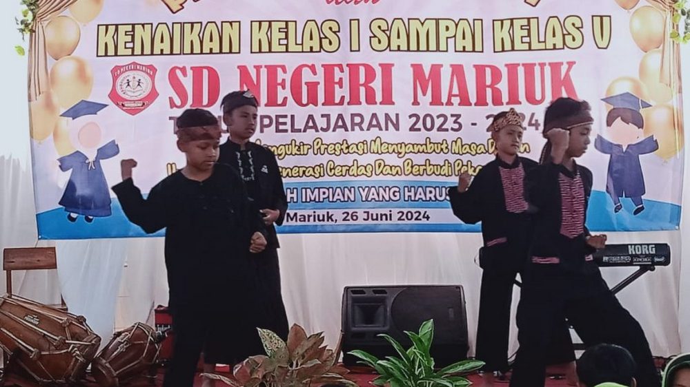 Kenaikan kelas SD Negeri Mariuk Kecamatan Tanjungsari
