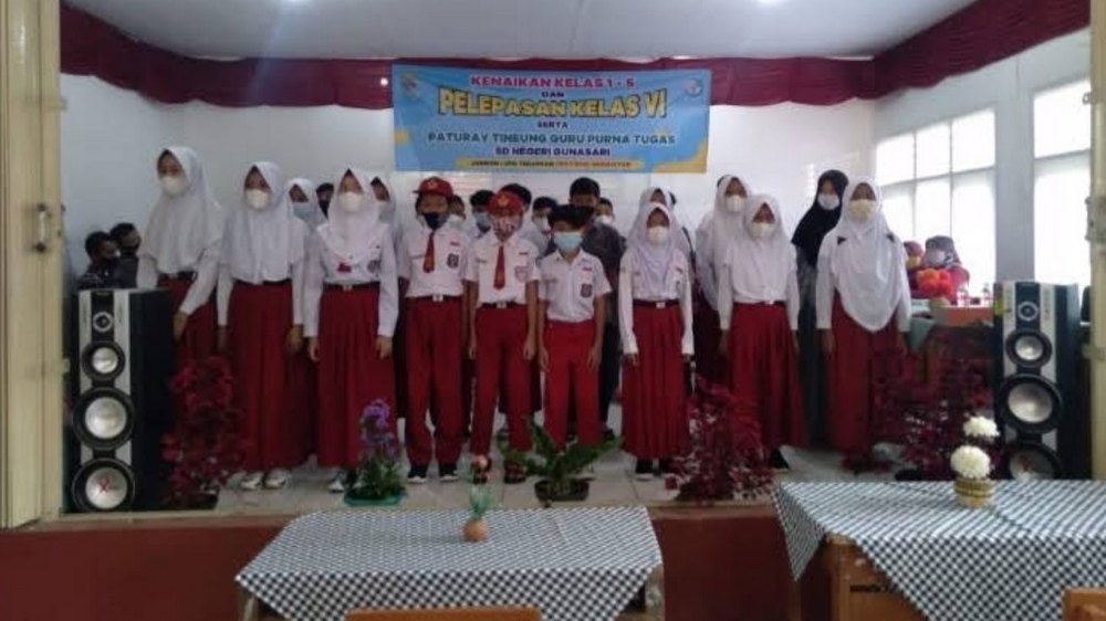Kenaikan kelas SD Negeri Gunasari Sumedang Selatan