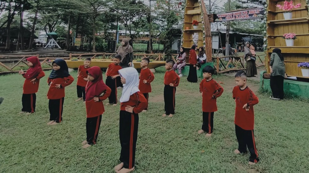 Kegiatan luar kelas Siswa TK Daarul Tahfidz