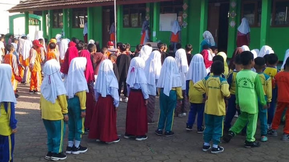 Kegiatan luar kelas SD Negeri Gudang II Kecamatan Tanjungsari