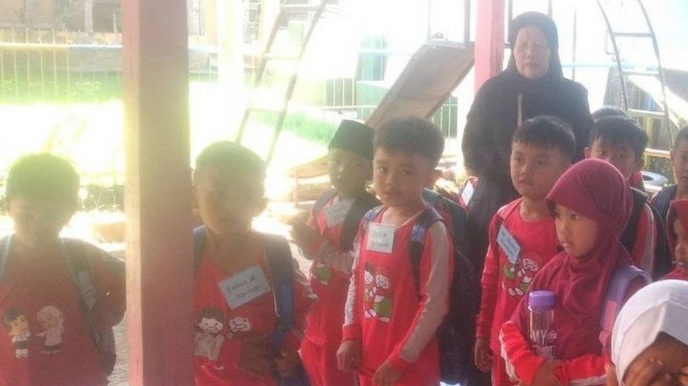 Kegiatan siswa RA Nurul Huda Pasirangin