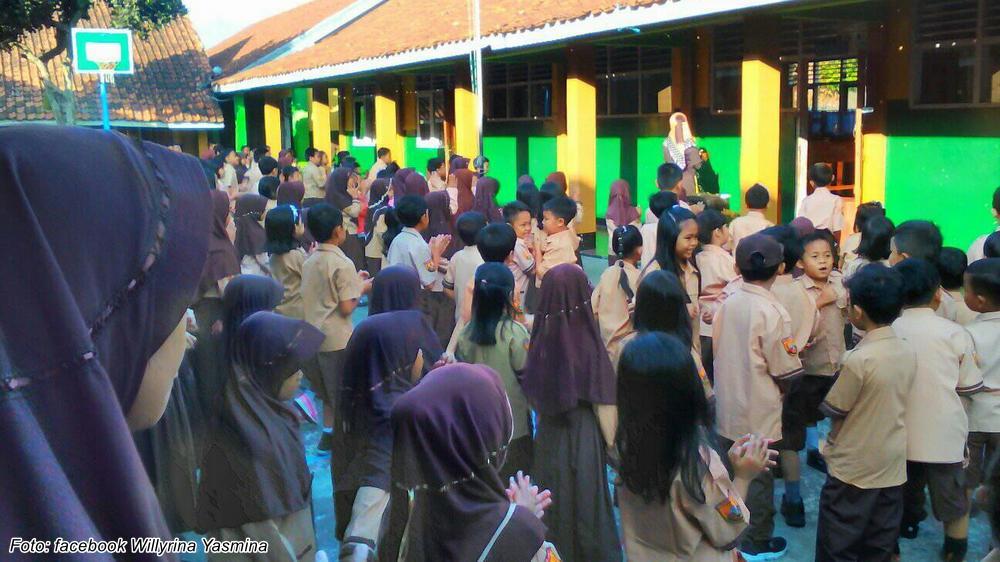Kegiatan luar kelas SD Negeri Sindangraja Sumedang Utara