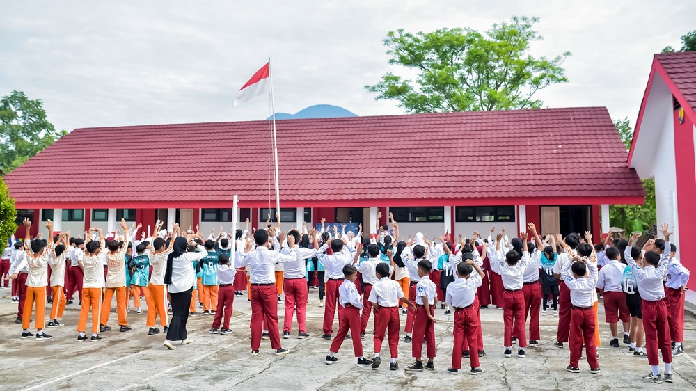 Kegiatan luar kelas SD Negeri Ciuyah II Kecamatan Cisarua