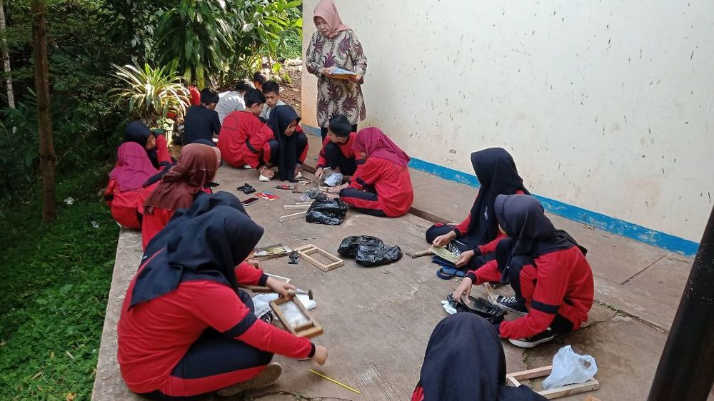Kegiatan luar kelas SD Negeri Kebonseureuh Sumedang Selatan