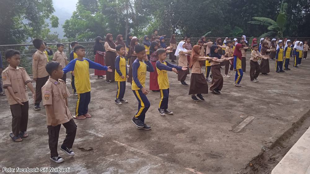 Kegiatan luar kelas SD Negeri Malati Sumedang Selatan