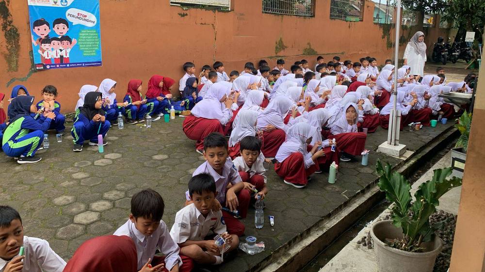 Kegiatan luar kelas SD Negeri Bojongkoneng Kecamatan Ganeas