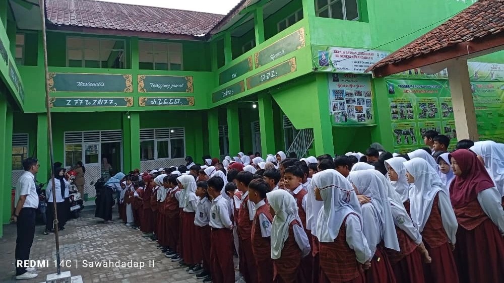 Kegiatan luar kelas SD Negeri Sawahdadap II Kecamatan Cimanggung