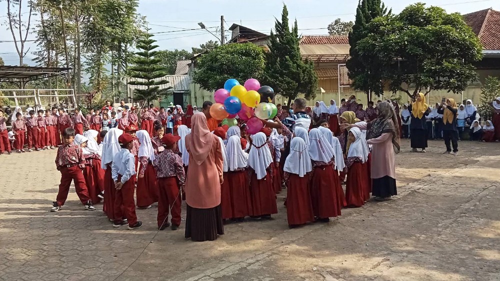 Kegiatan luar kelas SD Negeri Margajaya Kecamatan Tanjungsari