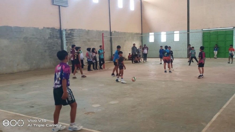 Kegiatan olahraga SD Negeri Leuwiliang Kecamatan Cimanggung