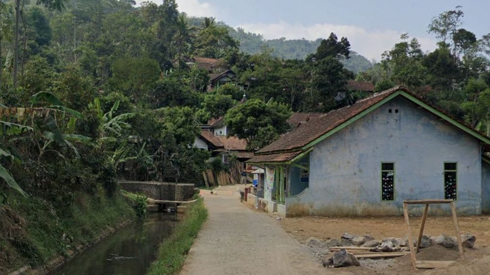 Pemukiman Kampung Nagrog Desa Sukamaju