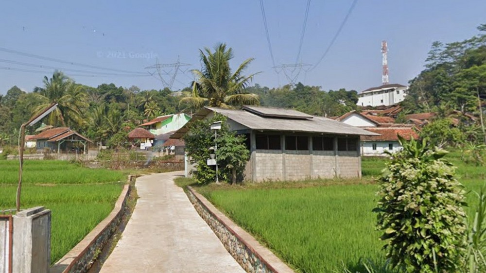 Pemukiman Kampung Pasirsanten Desa Mulyasari