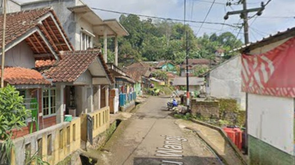 Pemukiman Kampung Sawah Kadu Desa Pangadegan