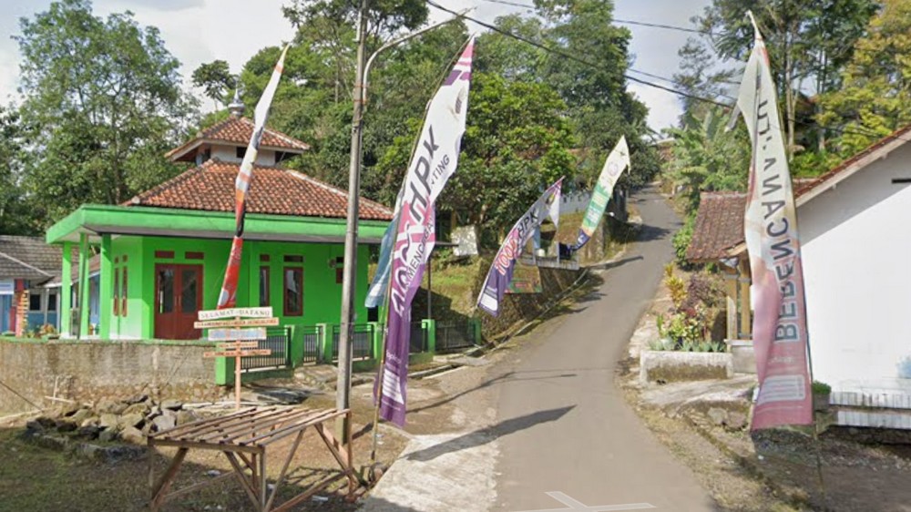 Pemukiman Kampung Sukaluyu Desa Pangadegan