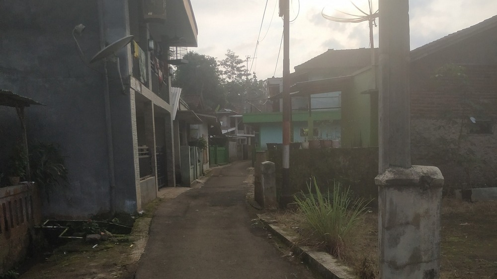 Pemukiman di Kampung Cungakang Desa Pangadegan