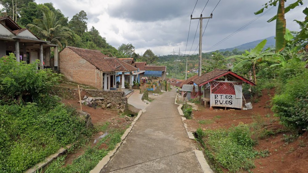Pemukiman Kampung Jatikaramat Desa Cigendel