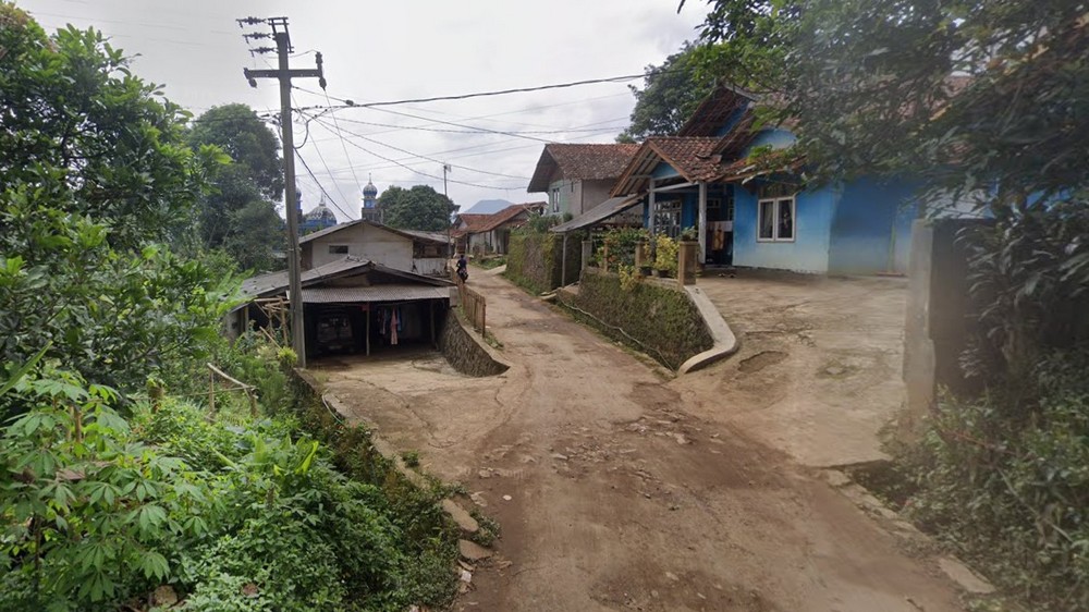 Pemukiman Kampung Warunenggang Desa Cimanggung