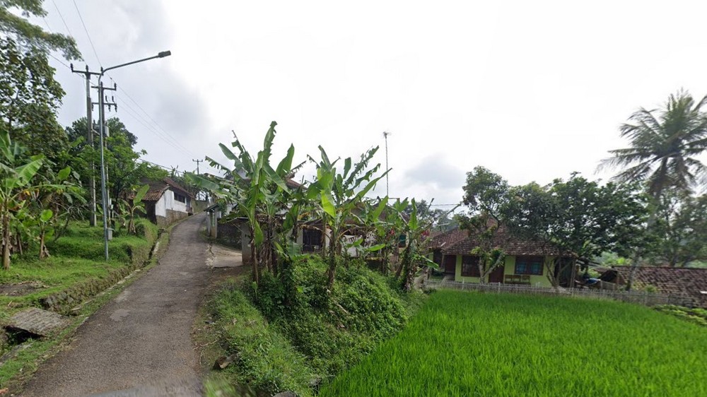 Salah satu sudut Kampung Nanggerang Desa Cinangsi