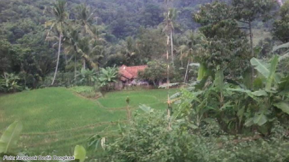 Sebagian pemukiman Kampung Babakan Cikamuning II