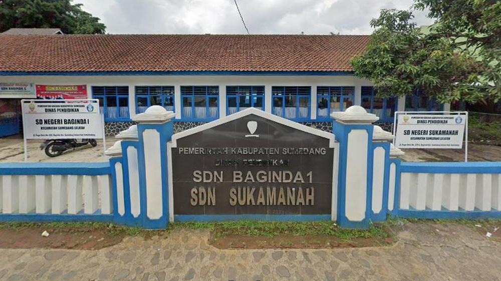 Penanda SD Negeri Sukamanah Kecamatan Sumedang Selatan