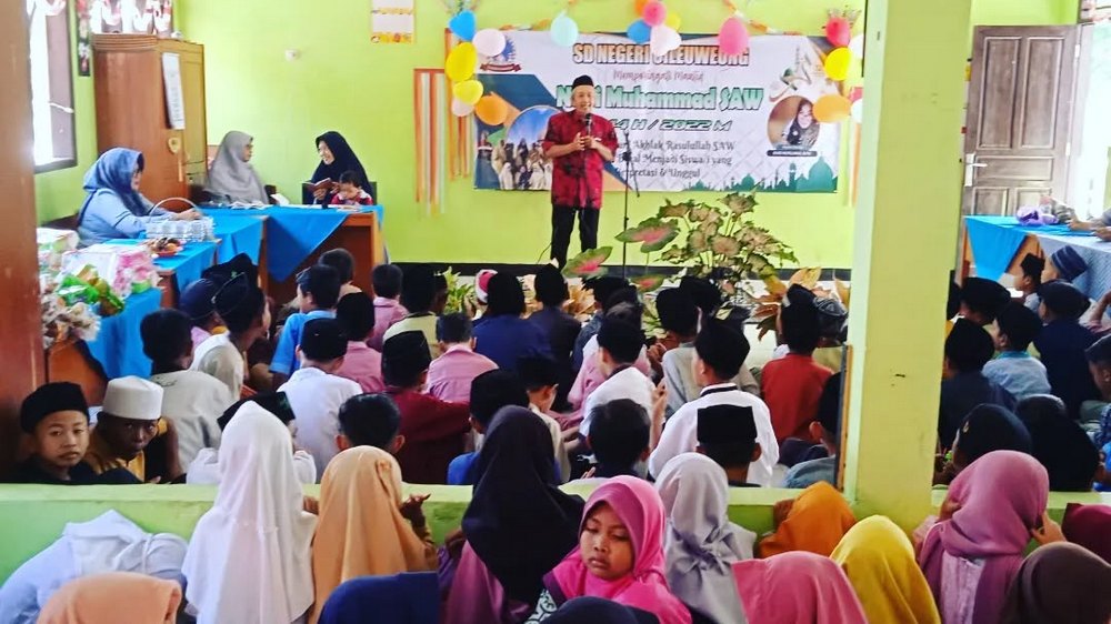 Kegiatan PHBI SD Negeri Cileuweung Kecamatan Ganeas