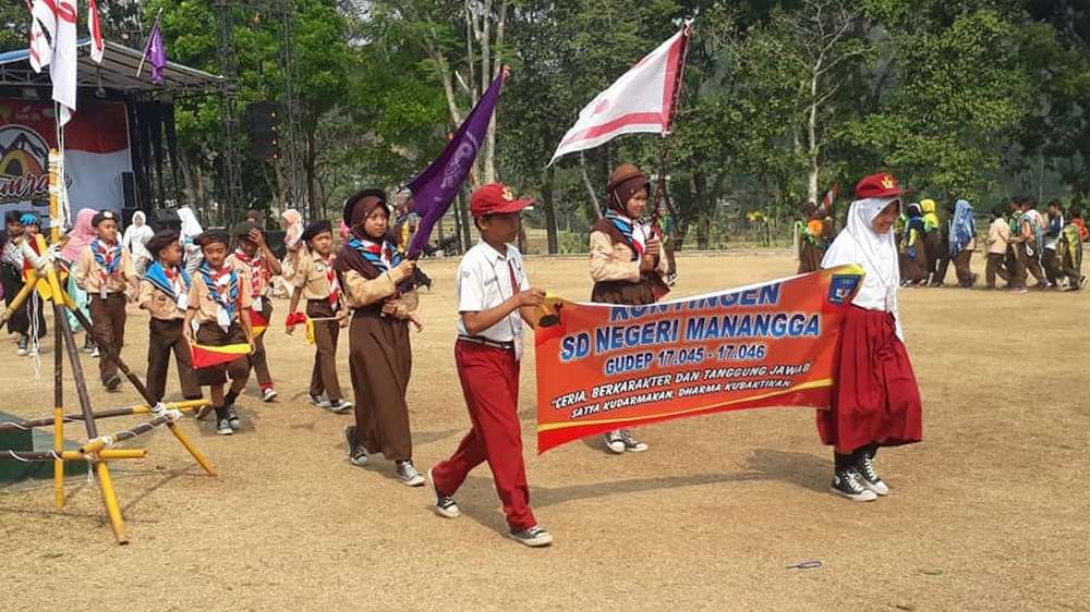 Pramuka SD Negeri Manangga Sumedang Selatan