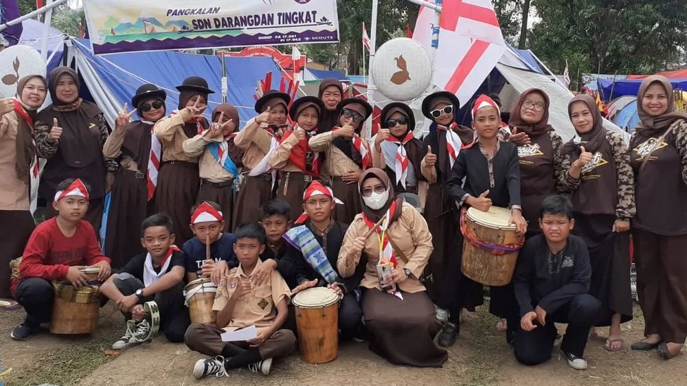 Pramuka SD Negeri Darangdan Tingkat Sumedang Selatan