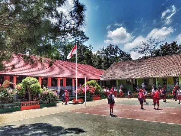 Gedung sekolah SD Negeri Banjarasih