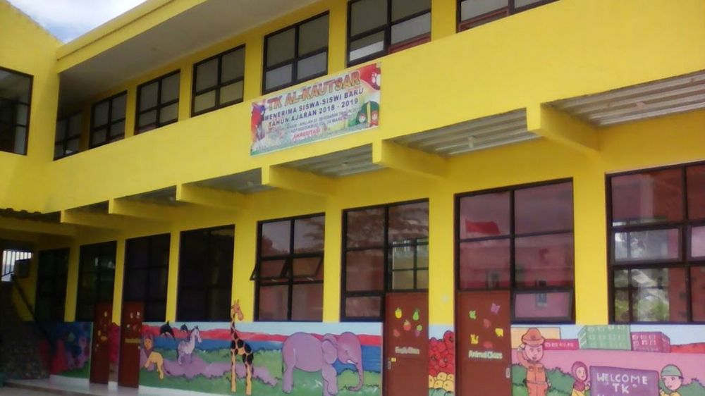 Bangunan sekolah TK Al-Kautsar Sumedang