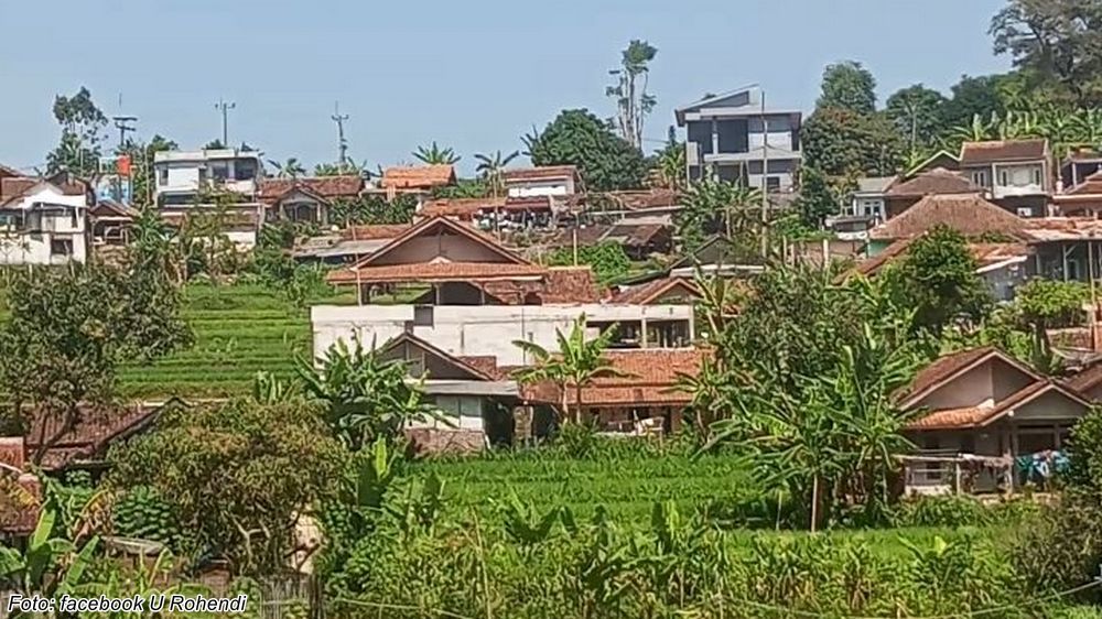 Pemukiman  Kampung Selacau Desa Citali