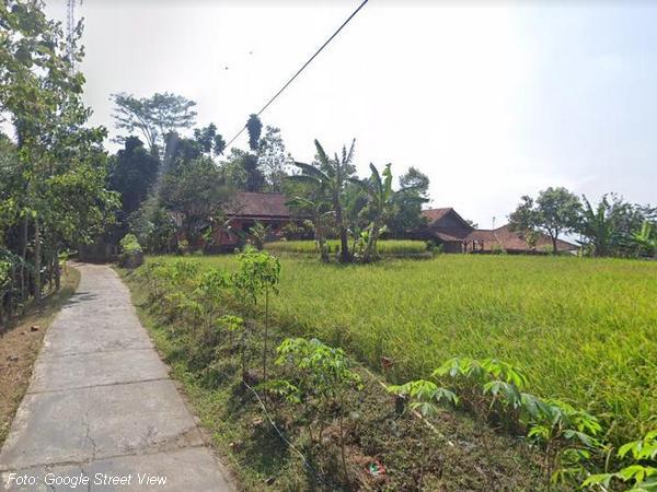 Sisi selatan Kampung Cirayun Banjarsari