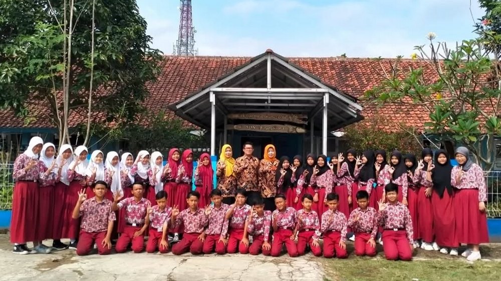 Sebagian siswa SD Negeri Panyingkiran III